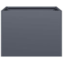 vidaXL antracitszürke acél növénytartó 40x40x30 cm