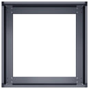 vidaXL antracitszürke acél növénytartó 40x40x30 cm