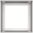 vidaXL növénytartó 40x40x30 cm rozsdamentes acélból