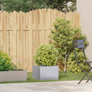 vidaXL növénytartó 40x40x30 cm horganyzott acél