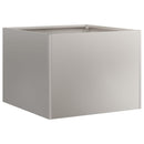 vidaXL ültető rozsdás 40x40x30 cm időjárásálló acélból