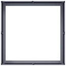 vidaXL antracitszürke acél növénytartó 80x80x30 cm
