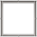 vidaXL ültetvény 80x80x40 cm Rozsdamentes acél