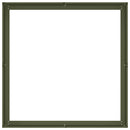 vidaXL olívazöld acél növénytartó olívazöld 100x100x30 cm