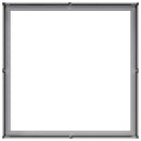 vidaXL horganyzott acél növénytartó 100x100x30 cm