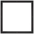 vidaXL ültetvény fekete 80x80x80 cm Acél