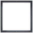 vidaXL antracitszürke acél növénytartó 100x100x40 cm