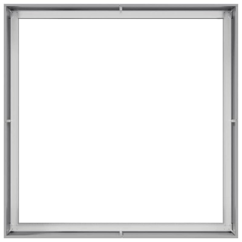 vidaXL horganyzott acél növénytartó 100x100x40 cm