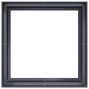 vidaXL növénytartó antracit 100x100x80 cm Acél