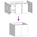 vidaXL növénytartó antracit 100x100x80 cm Acél