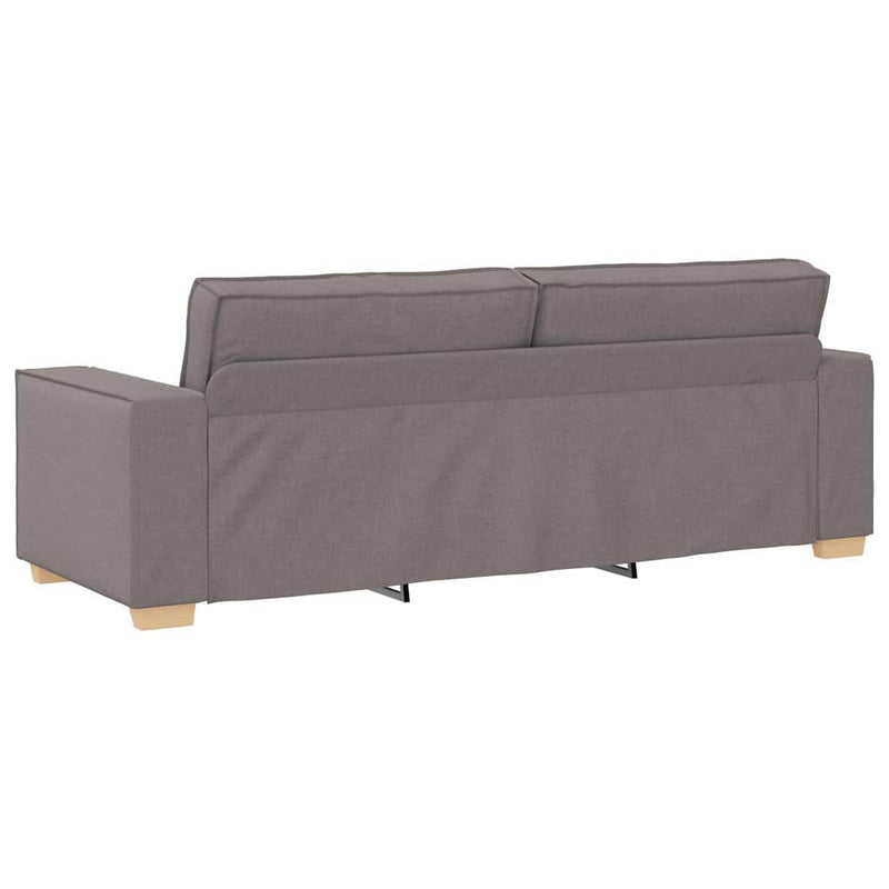 vidaXL Kanapé Szett párnával 3 pcs Tópszínű 220 x 78 x 84 cm szövet