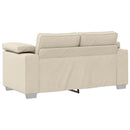 vidaXL Kanapé 3 pcs Tópszínű 219 x 80 x 82 cm Lábbal kevert anyag