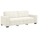 vidaXL 2 részes krém bársony ülőgarnitúra párnákkal