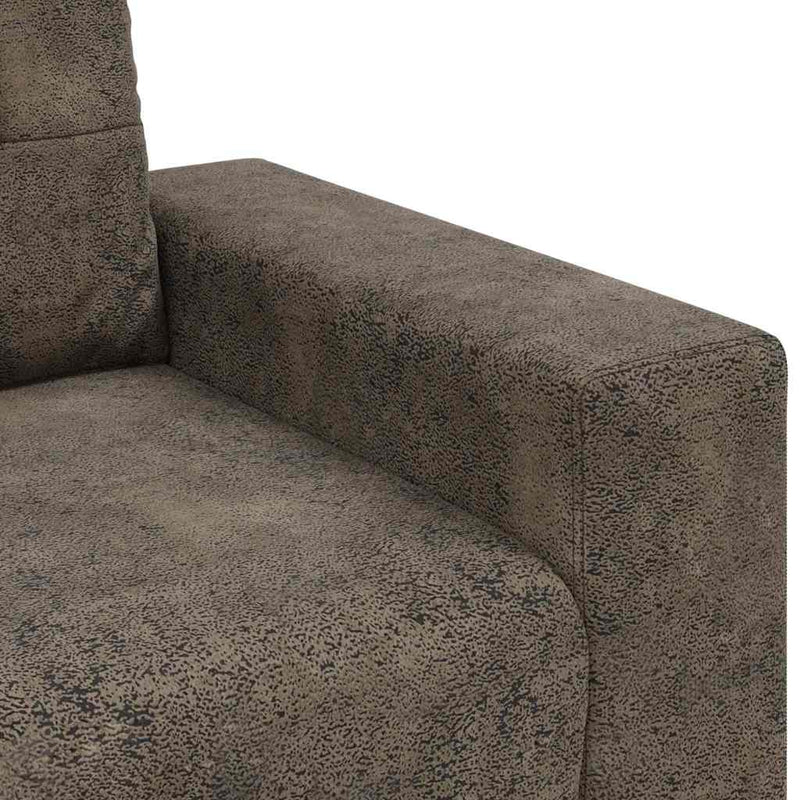 vidaXL Kanapé 2 pcs Sötétszürke 221 x 78 x 80 cm Műbőr