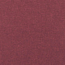 vidaXL Kanapé Szett 2 pcs bordó 219 x 77 x 82 cm szövet