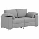 vidaXL Kanapé 2 pcs Felhőszürke 219 x 80 x 82 cm szövet