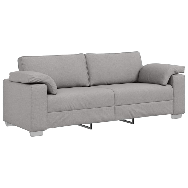 vidaXL Kanapé Szett 2 pcs Felhős szürke 219 x 77 x 82 cm szövet