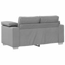 vidaXL Kanapé 2 pcs Felhőszürke 219 x 80 x 82 cm szövet