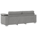 vidaXL Kanapé 2 pcs Felhőszürke 219 x 80 x 82 cm szövet