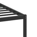 vidaXL füstös tölgy színű szerelt fa ágykeret matrac nélkül 75x190 cm