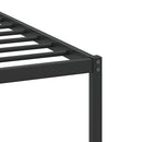 vidaXL füstös tölgy színű szerelt fa ágykeret matrac nélkül 80x200 cm