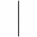 vidaXL füstös tölgy színű szerelt fa és acél fejtámla 180 cm