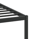 vidaXL sonoma tölgy színű szerelt fa ágykeret matrac nélkül 100x190 cm