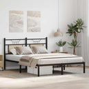 vidaXL sonoma tölgy színű szerelt fa ágykeret matrac nélkül 137x190 cm