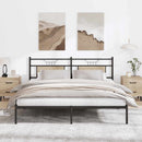 vidaXL sonoma tölgy színű szerelt fa ágykeret matrac nélkül 160x200 cm