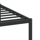 vidaXL sonoma tölgy színű szerelt fa ágykeret matrac nélkül 183x213 cm