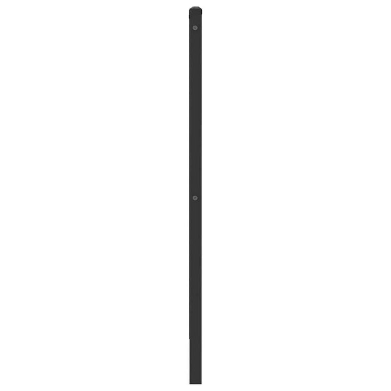 vidaXL sonoma tölgy színű szerelt fa és acél fejtámla 75 cm