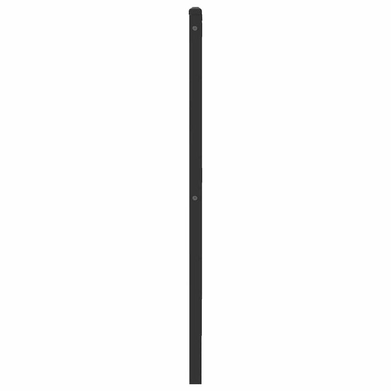 vidaXL sonoma tölgy színű szerelt fa és acél fejtámla 193 cm