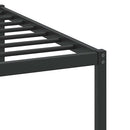vidaXL ágykeret matrac nélkül barna tölgy 107x203 cm műfa