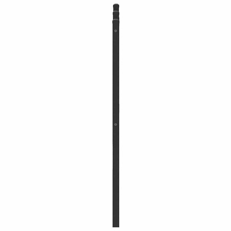 vidaXL barna tölgy színű szerelt fa és acél fejtámla 193 cm