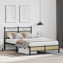 vidaXL sonoma tölgy színű szerelt fa ágykeret matrac nélkül 120x190 cm
