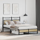 vidaXL sonoma tölgy színű szerelt fa ágykeret matrac nélkül 120x190 cm