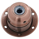 vidaXL 2 db vörös bronz lámpatartók E27