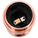 vidaXL 2 db rózsaarany lámpatartók E27