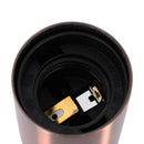 vidaXL 2 db vörös bronz lámpatartók E27