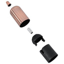 vidaXL 2 db vörös bronz lámpatartók E27