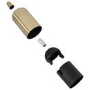 vidaXL 2 db bronz lámpatartók E27
