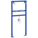 vidaXL Fürdőszoba Fali Támogatás Kék 50 x 3 x 112 cm