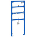 vidaXL Fürdőszoba Fali Támogatás Kék 50 x 3 x 112 cm