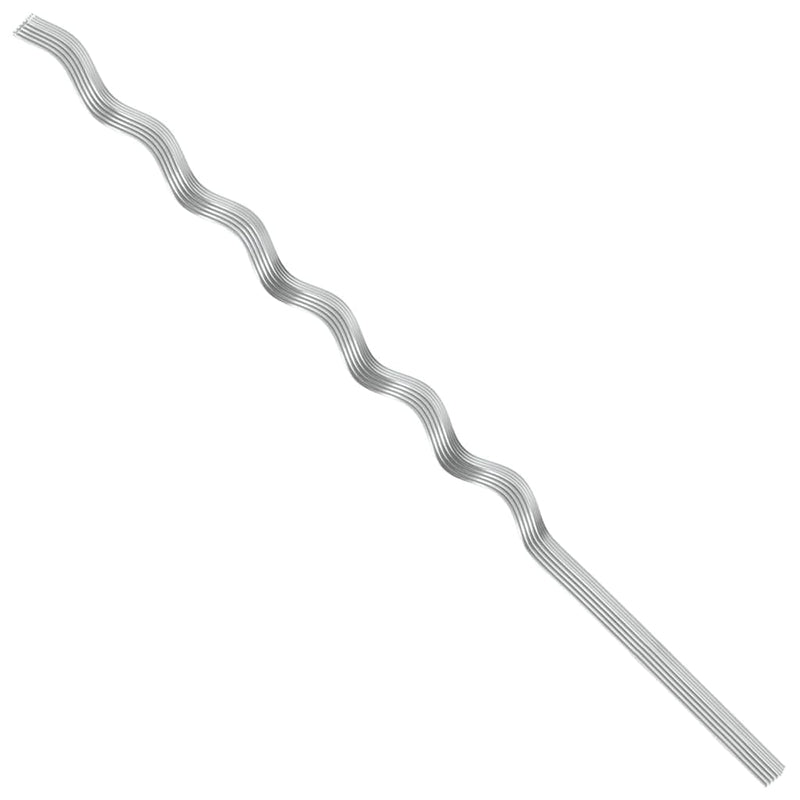 vidaXL Spirál növénytámaszok 20 pcs Ezüst 150 cm Horganyzott acél