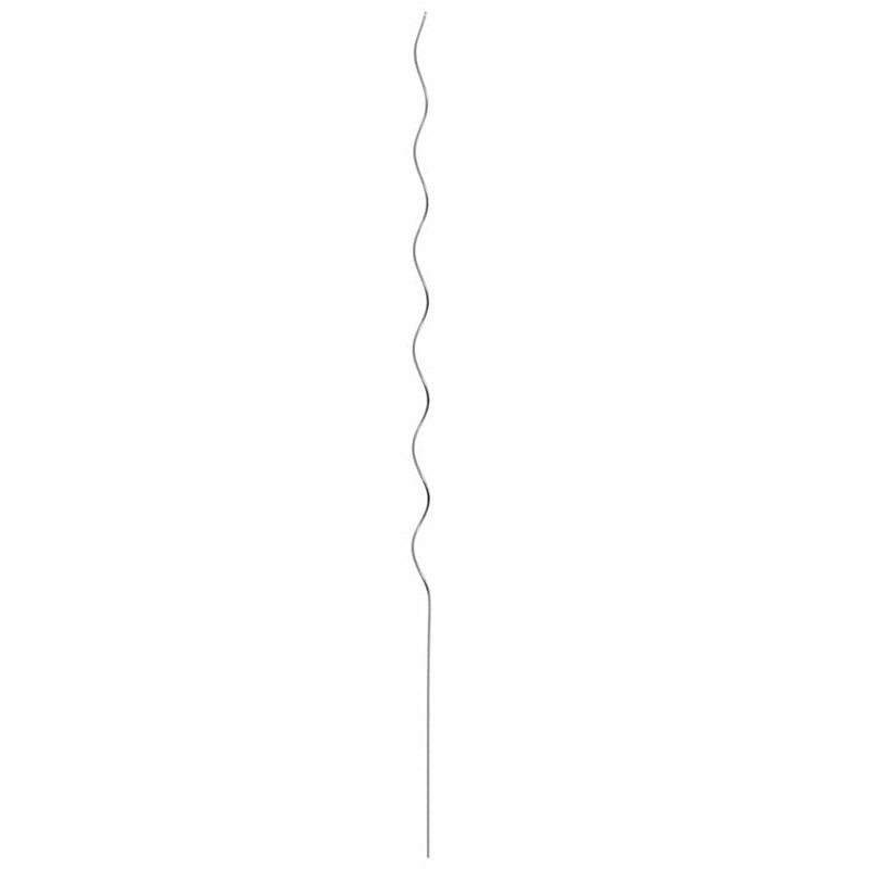 vidaXL Spirál növénytámaszok 5 pcs Ezüst 150 cm Horganyzott acél