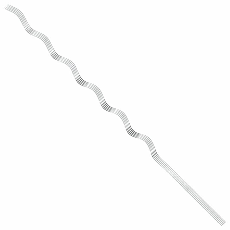 vidaXL Spirál növénytámaszok 5 pcs Ezüst 150 cm Horganyzott acél