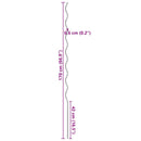 vidaXL Spirál növénytámaszok 20 pcs Zöld 170 cm PVC bevonatos acél