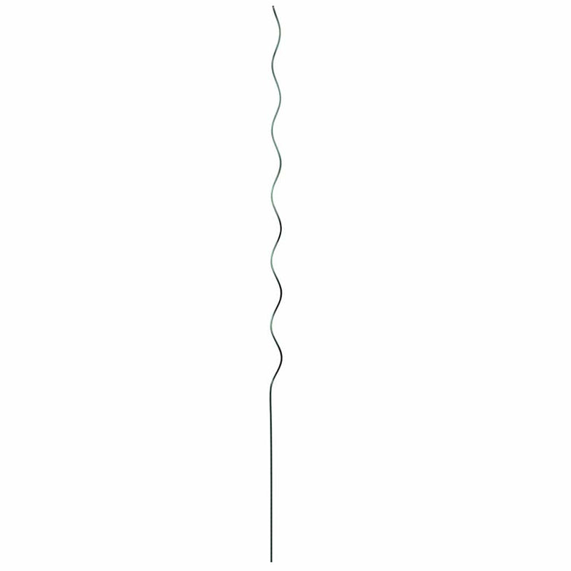 vidaXL Spirál növénytámaszok 50 pcs Zöld 150 cm PVC bevonatos acél