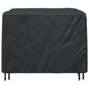 vidaXL Bútor takaró Fekete 135 x 135 x 90 cm 210D Oxford Szövet