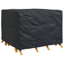 vidaXL Bútor takaró Fekete 135 x 135 x 90 cm 210D Oxford Szövet